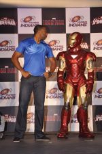 Mumbai Indians tie up with Spiderman in Mumbai on 7th April 2013 (15).JPG